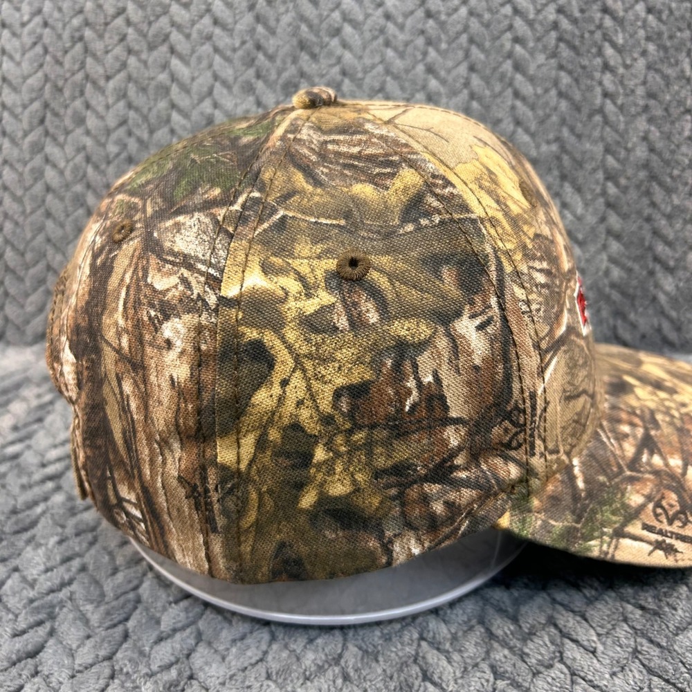 Discount Tire Logo Mens Camo Realtree Baseball Cap Adjustable Hook Loop OSFM - Picture 5 of 14